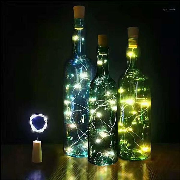 

christmas decorations navidad 2 m 20-led bottle corks light string garland glass crafts decorate lights lamp year for home.q1