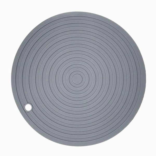 

round heat resistant sile heat resistant table mat drink cup coaster slip insulation pad placemat home kitchen accessories wmtanp