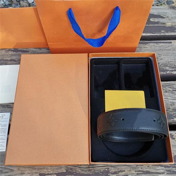 

mens womens belts mens belts fashion women belt womens big gold buckle leather black business men belts box dust bag, Black;brown