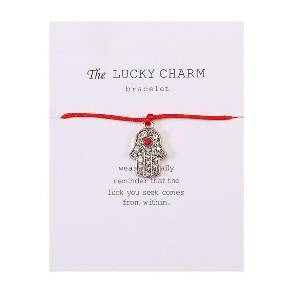 

braided new women string men china red rope lucky charm bracelets friendship adjustable fatima hand evil eyes lovers jew