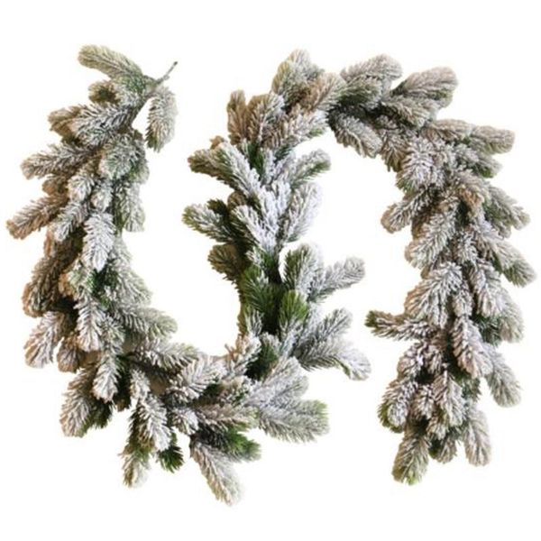 

seasonal artificial christmas garland pine cypress greenery garland holiday outdoor winter decor