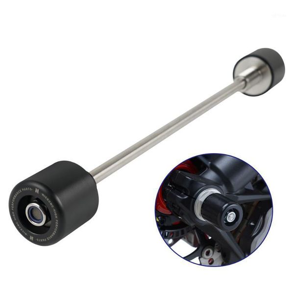 

front wheel fork slider protector for yzf-r1 2002-2014 yzf-r6 2005-2020 t-max 530 motorcycle accessories crash axle1