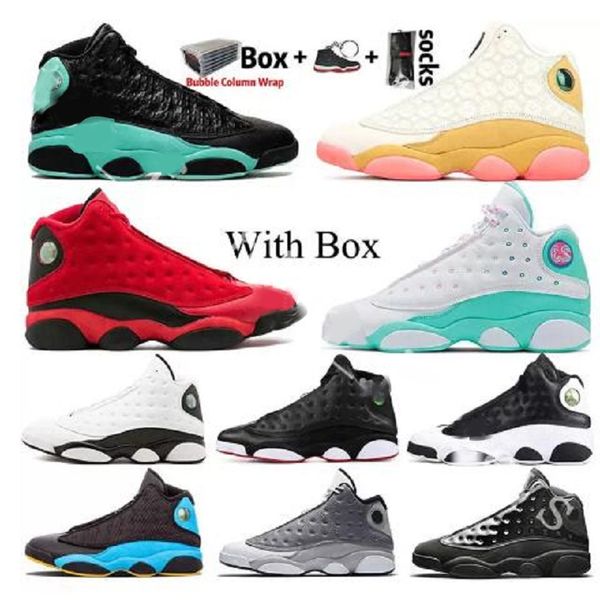 

with sock tag 13 13s mens basketball shoes jumpman obsidian houndstooth singles day flint court purple men trainers sports sneakers fashion