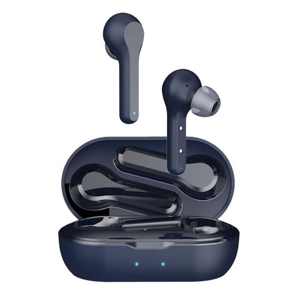 

wireless earbuds dual bluetooth 5.0 headphones in ear earphones noise cancelling earbuds built-in mic sport headset1