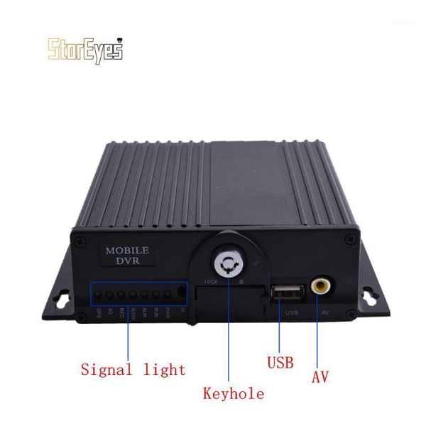 

kits channels h.264 sd card mobile dvr1, Black;white