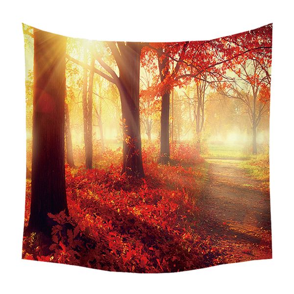

nature tapestry wall hanging aesthetic trippy hippie tapestries beach towel shawl throw sheet bohemian home decor