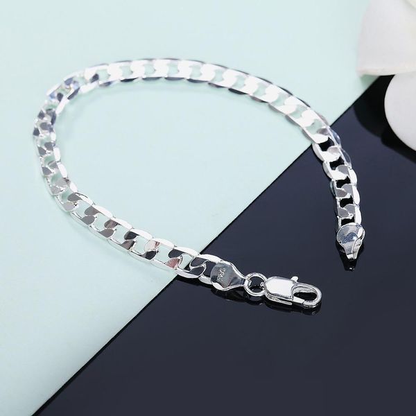 

fine party silver plated noble chain bracelet cute pulseira bracelet for women men jewelry pulceras y brazaletes mujer h bbywzd, Black