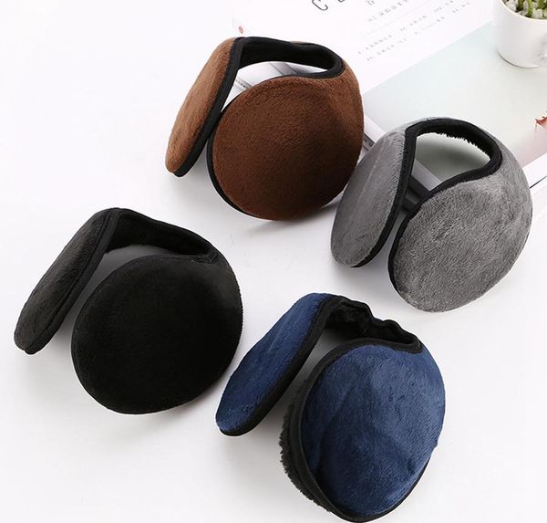 

earmuffs woman plush protector soft warmers muffs cover color creativr fashion men tta1910-1 ear solid ear sqctd bdefashion, Blue;gray