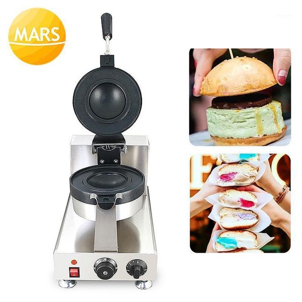 

snack dessert machine donut ice cream burger krapfen warmer italy gelato panini press sandwich maker iron for breakfast1