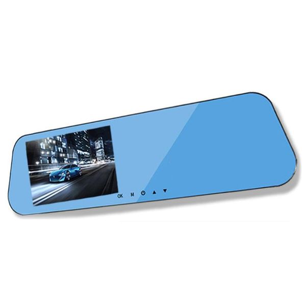 

car dvr dash cam 3.5 inch rear mirror camera video tachograph cam driving recorder wide angle car accessories