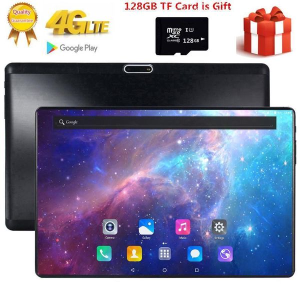 

gift 128gb tf card 1920x1200 2.5d tempered glass screen 10 inch octa core 3g 4g lte tablet 3gb ram android 7.0 tablets pc1