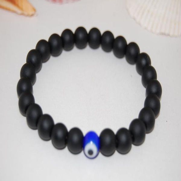 

new buddha beads magic eye bracelet bohemian style 2020 fashion simple elastic jewelry good gifts for girls, Black