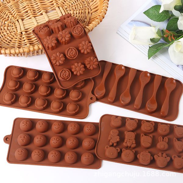 

multi design silicone cake decorating mould candy cookies chocolate baking mold