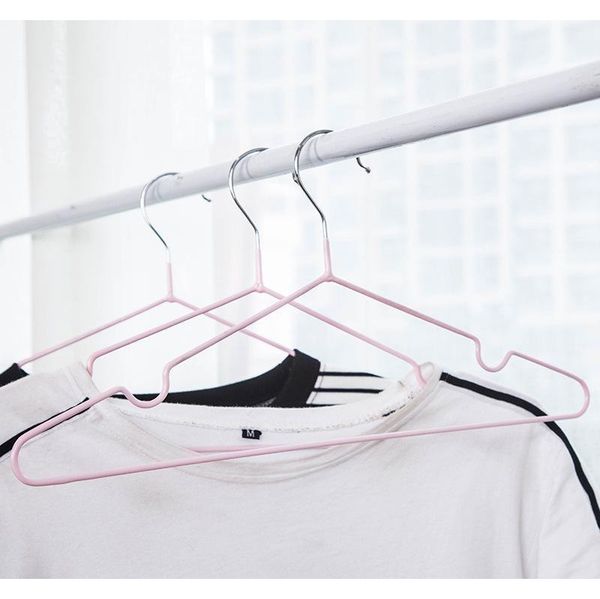

home metal hanger windproof anti-skid clothes hanging waterproof clothes rack no trace clothing support durable jllxhp yummy_shop
