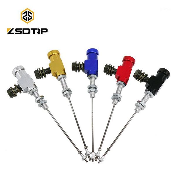 

zsdtrp 1pc cnc aluminum motorcycle hydraulic clutch master cylinder rod brake pump m10x1.25mm1