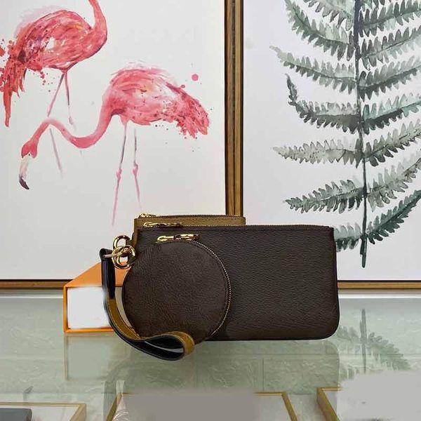

m68756made in real leather clutch purse handbag bag woman bag shoulder bag serial number insid