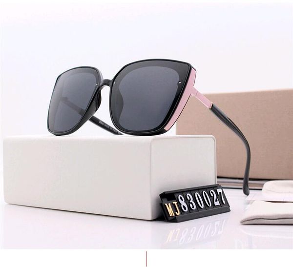 

new fashion women sunglasses pilot frameless metal frame design outdoor glasses uv400 lens with case, White;black
