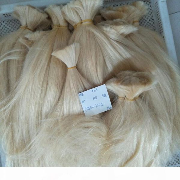 

hair peruvian human hair bulk for braids straight hair extensions 100g pcs 4 bundles bulk no weft, Black