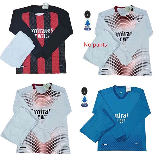 

20 21 ac milan футбол джерси 2020 2021 футбольная рубашка с длинными рукавами ибрагимович паэнка беннасер rebic romagnoli calhanoglu tonali, Black;yellow