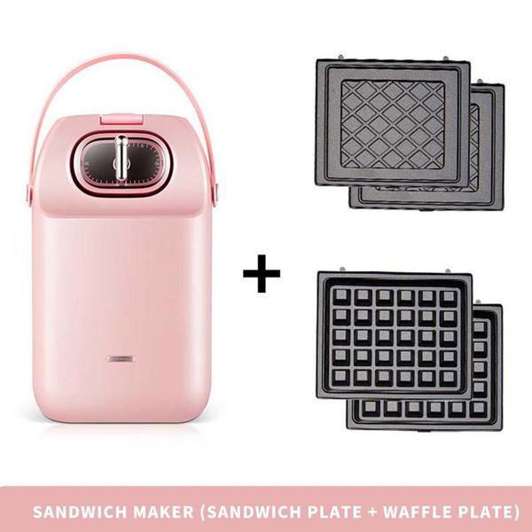 

bread makers mini electric waffles maker multifunctional simple light breakfast machine 220v home press egg toaster sandwich