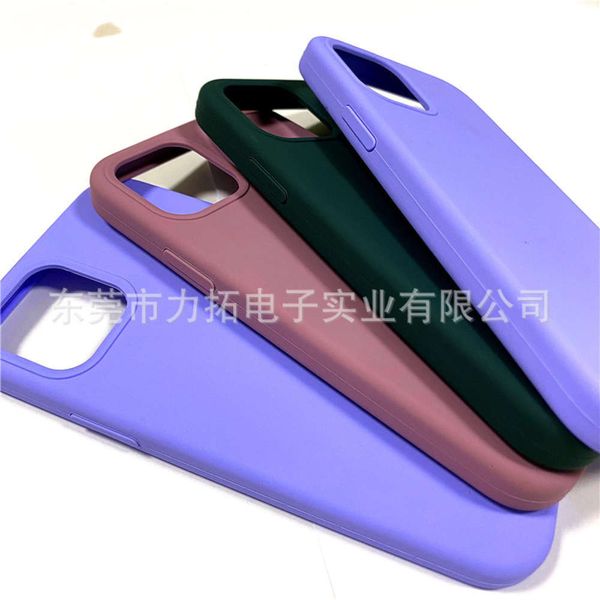 

mini pro max for 12 seri liquid silicone mobile phone cover