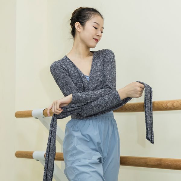 

wrap sweater for ballet tutu dance wear classical dance costume ballerina clothes dancer outfit designer clothing jl2263, Black;red