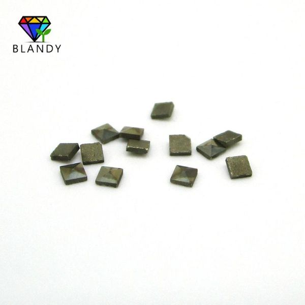 

оптовая цена 1.2mm ~ 2,0 мм квадратная форма плоская задняя часть природных маркитейных каменных бусин для ювелирных изделий diy бесплатная