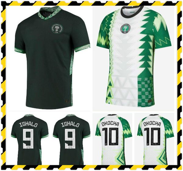 

2020 2021 окоча футбол джерси 20 21 maillot de foot okechukwu ighalo ni ahmed musa gerria ndidi mikel iheanacho kit требовые футболки, Black;yellow