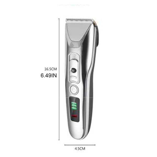 

usb аккумуляторный триммер для волос жк-цифровой дисплей для стрижки волос с низким шумом волос m7df usb перезаряжаемый f bbywrs