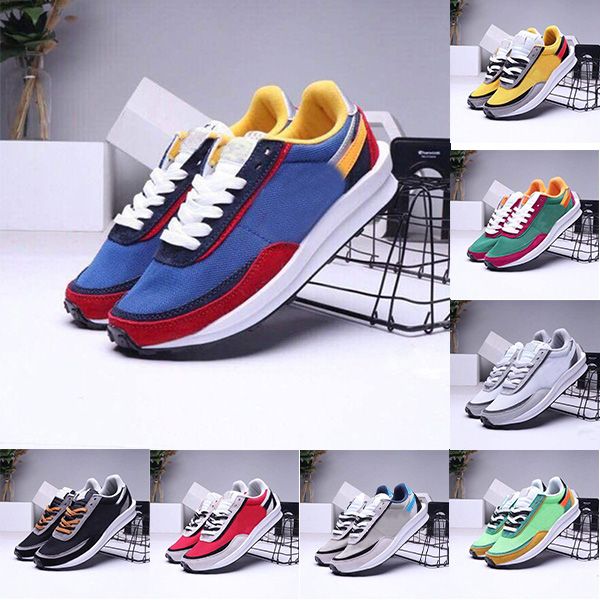 

2020 selling ldv designer sneakers undercover men women sports shoes black daybreak waffle racer varsity mens trainers 36-45, White;red