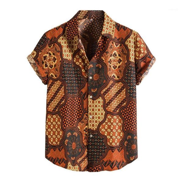 

halloween printing casual shirt men fashion short sleeve turn down collar casual shirts big size summer social blouse drop ship1, White;black