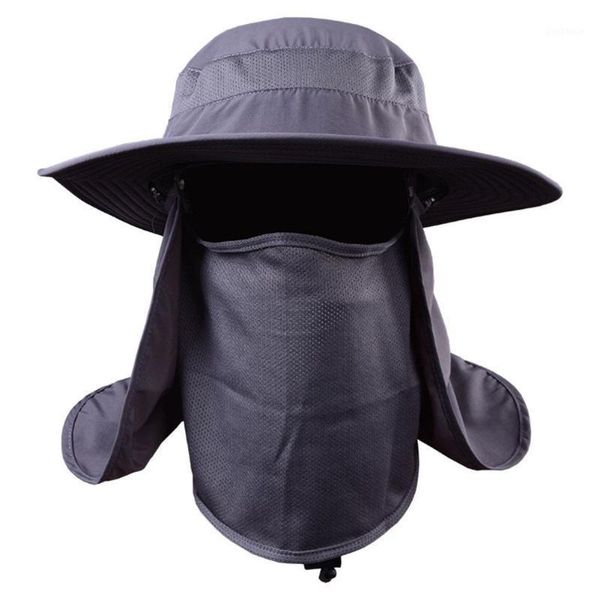 

outdoor hats anti-uv fashion summer waterproof fishing hat1, Black;white