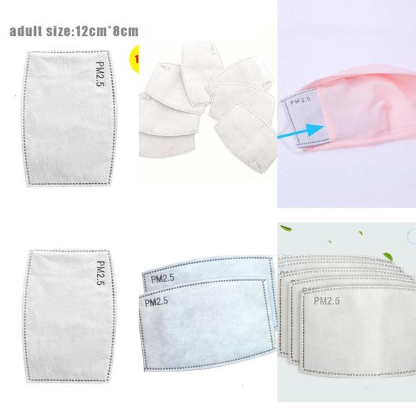 

carbon fliter dhl activated ship replacement insert 5 layers protective face filter pad m wgdk 1p0jc