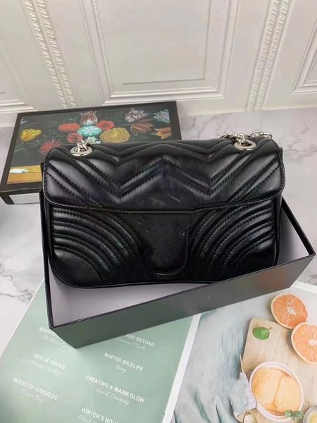 

fashion women bag luxury quality bright skin leather ladies silver chain messenger cosmetic handbag girl mobile phone storage bags 3 sizes