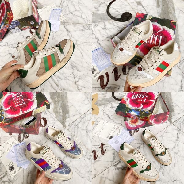 

gw73 2020 luxury designer mens womens summer sandals slide shoes ladies slippers casual comfort beach print leather flowers bee h-204s1