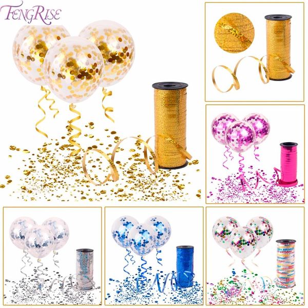 

fengreise gold confetti воздушные шары с днем рождения день украшения свадебные украшения свадьба поставки мальчик девушка детская душ jllcw