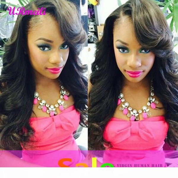 

brazilian virgin hair body wave 3 4 bundles with closure dhgate body wave human hair bundles with closure unprocessed remy human hair weave, Black;brown