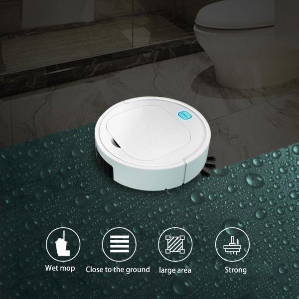 

robot vacuum cleaner wireless usb rechargable smart sweeping robot automatic sweeper dry and wet mop home floor cleaning machine