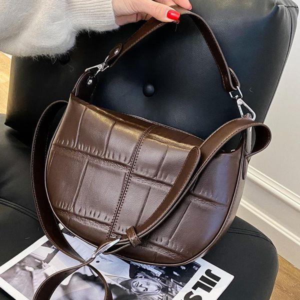 

камень шаблон мода сумки на ремне для женщин 2021 малый кожа pu crossbody сумка с широкий ремень молнии сумки для женщин зимы