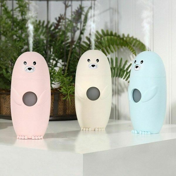 

sealed humidifier ultrasonic usb mini essential oil diffuser led lamp fogger #37