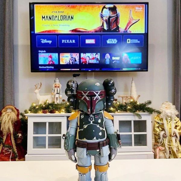 

26cm 0.8kg originalfake kaws companion the famous style for original box kaws action figure model decorations toys gift