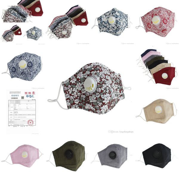 

mask reusable masks dhl face pm2.5 anti-dust washable valve protective cotton face masks cgnth egiw