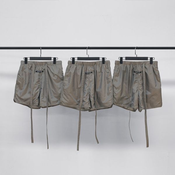 

fear of god essentials fog season six beach pants high street sweatpants men women shorts s-xl #d03, White;black