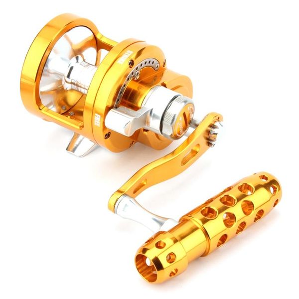 

full metal saltwater jigging reel left/right hand 7+1bb super power 30kg big game sea drum casting trolling reels-sy70 single