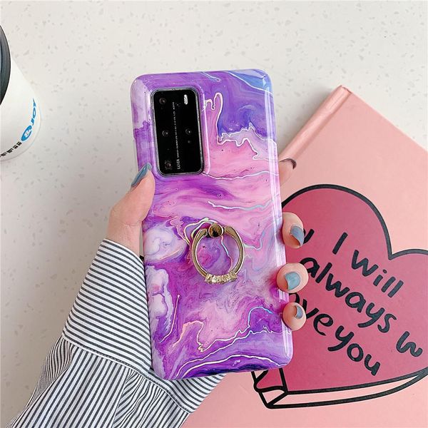 

ring holder marble phone case on for iphone 12 mini 11 pro xs max xr se 2020 7 8 plus cover for wmtjqu loveshop01