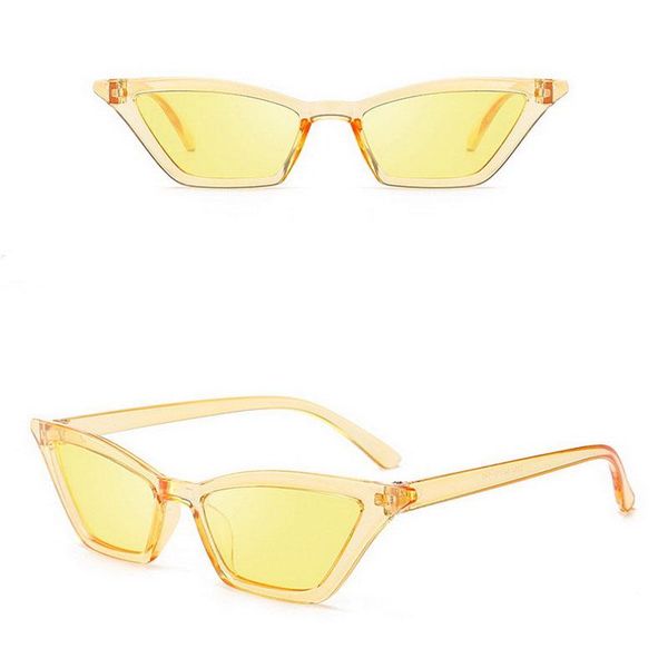 

sunglasses cat eye shade for women brand woman vintage retro triangular cateye glasses oculos feminino uv400, White;black