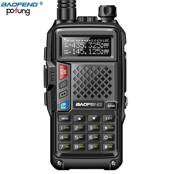 

walkie talkie 2021 baofeng bf-uvb3 plus 8w powerful uhf/vhf dual band 10km long range thickenbattery multiple charging mode