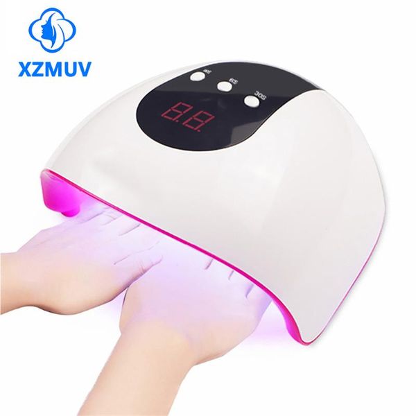 

nail dryers xzmuv fashion lamp 72w 24 light led dryer cable uv for women gel based polishes manicure/pedicure machine