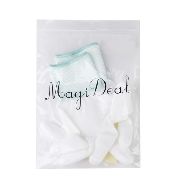 

1 пара белых нейлоновых перчаток среднего размера для ювелирных изделий для монеты серебряный инспекция по шитью стеганые понятия f bbyiro, Black