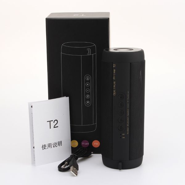 

2021 wireless bluetooth speaker waterproof portable outdoor mini column box loudspefm radiotf card earphone music player home audio speakers